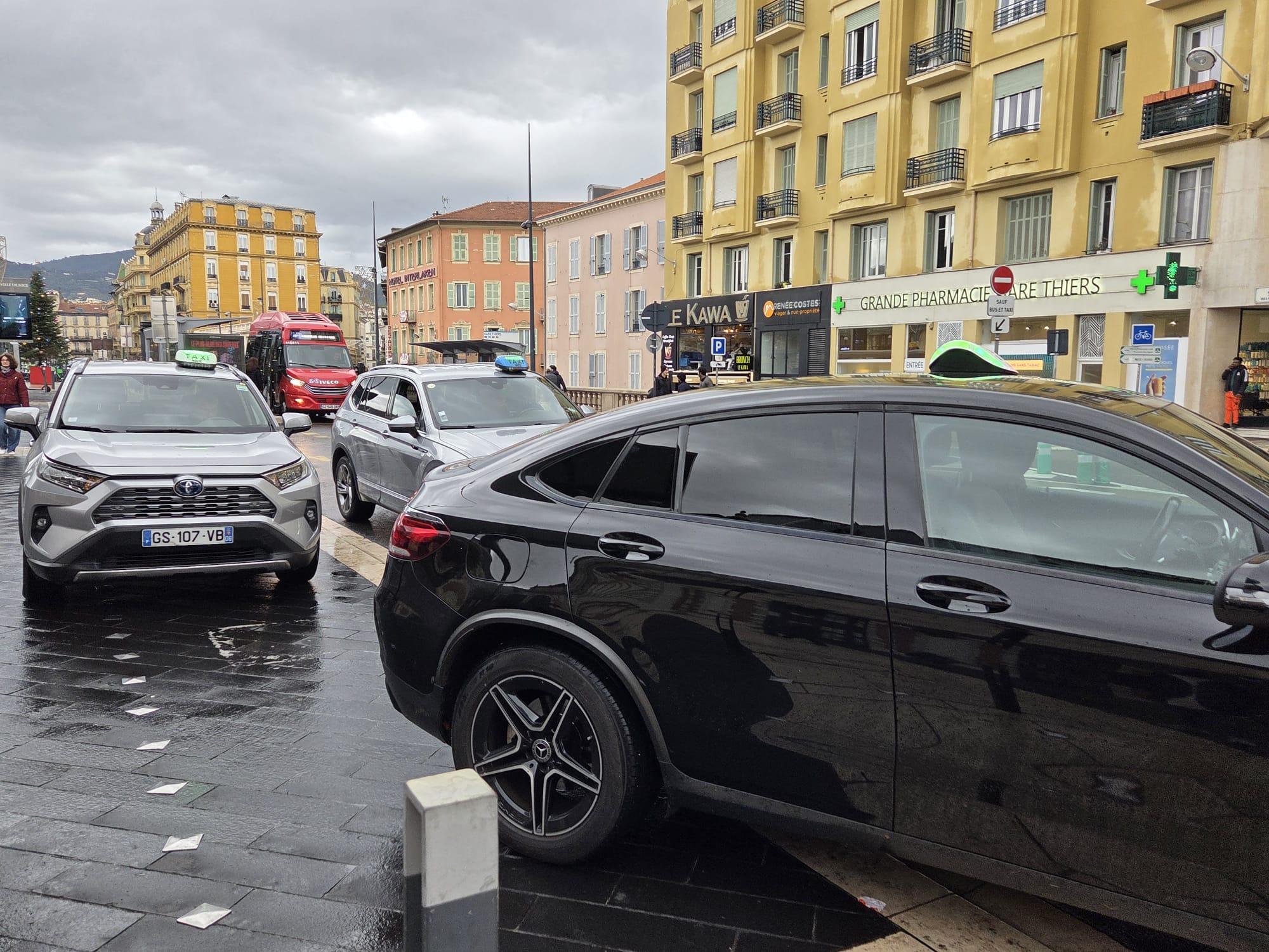 Avenue Jean Médecin à Nice - Zone desservie par nos services de taxi