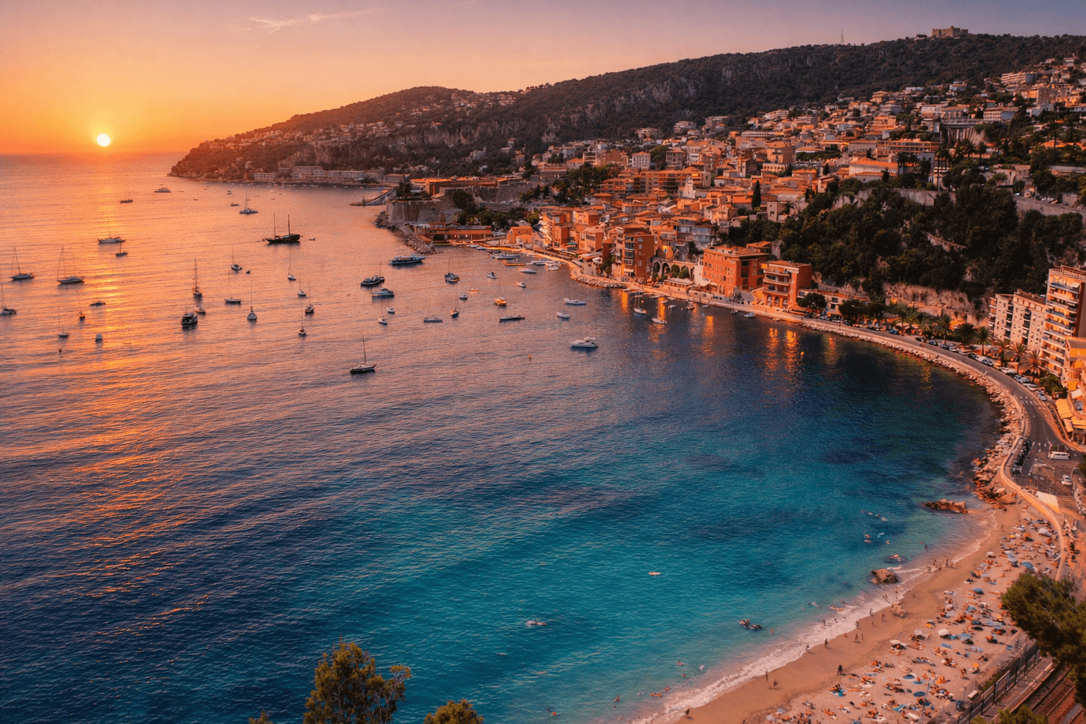 Taxi Plages Nice 2026 : Accès Plages Privées & Publiques - Transfert Mer