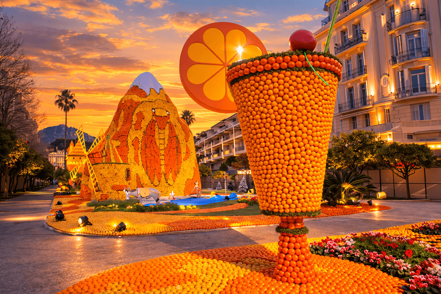 Fête du Citron Menton 2026 : Taxi & Transferts Nice → Menton