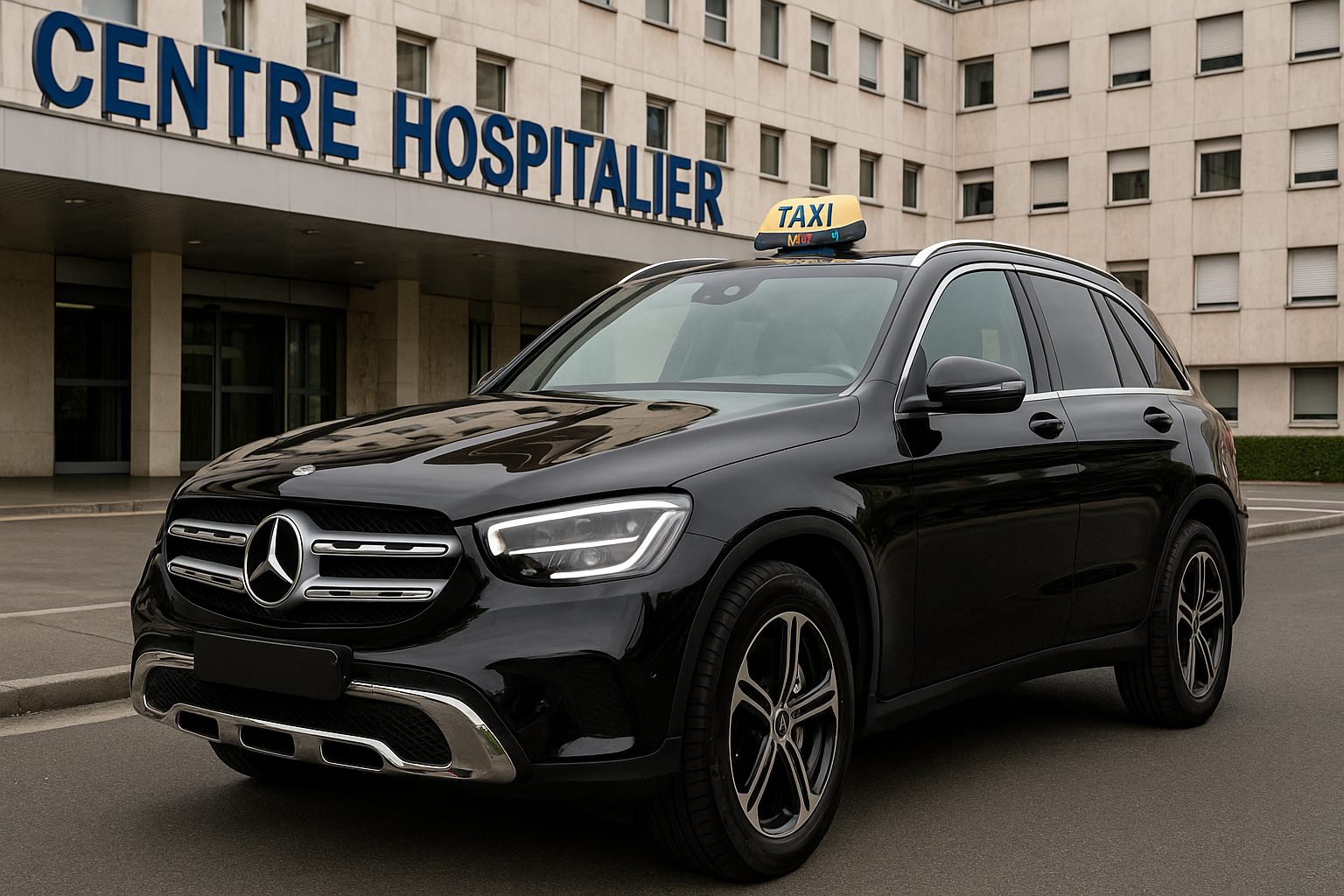 Accompagnement transport médical Nice - Aide patient montée descente véhicule taxi conventionné