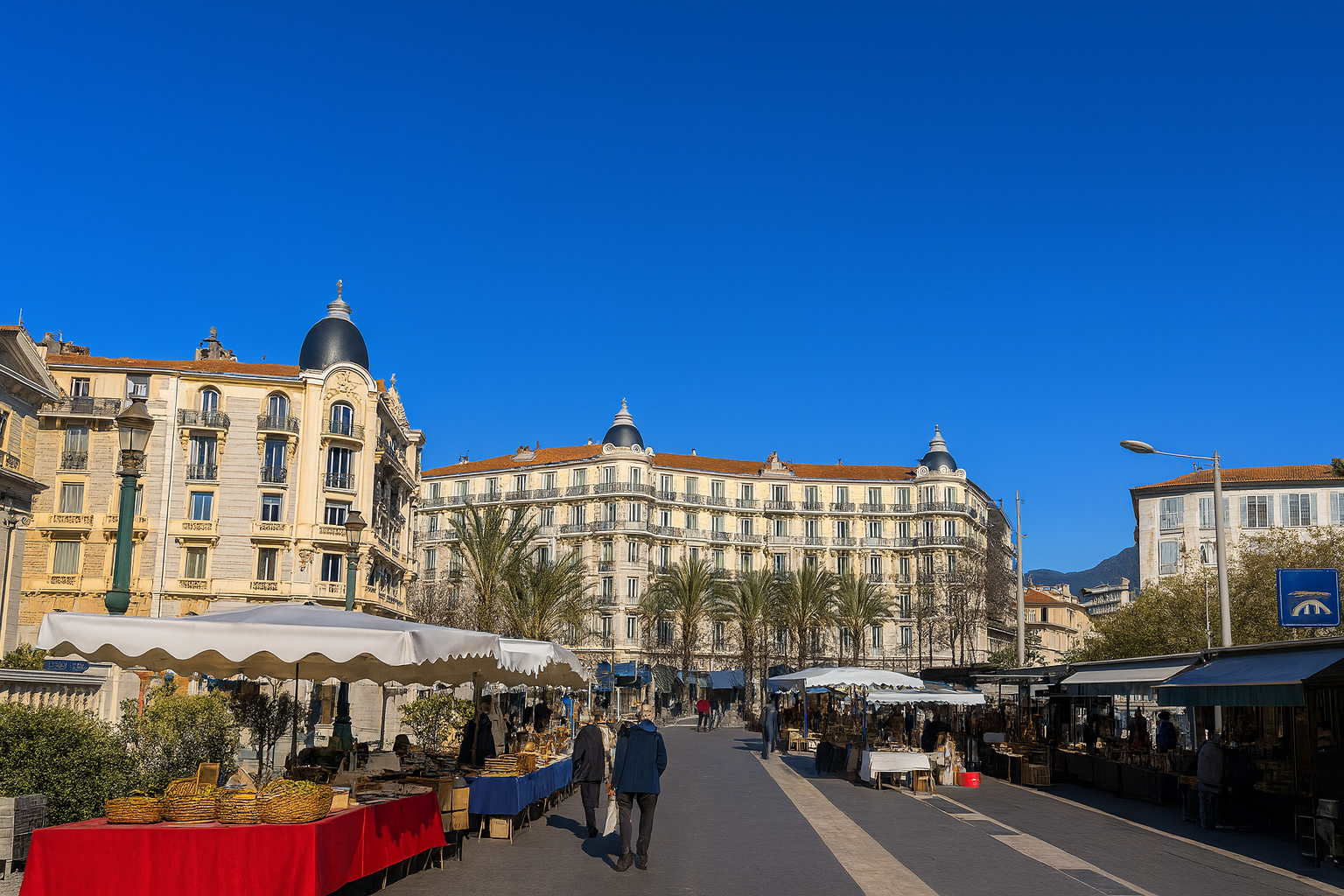 Marché Libération Nice produits frais et spécialités locales