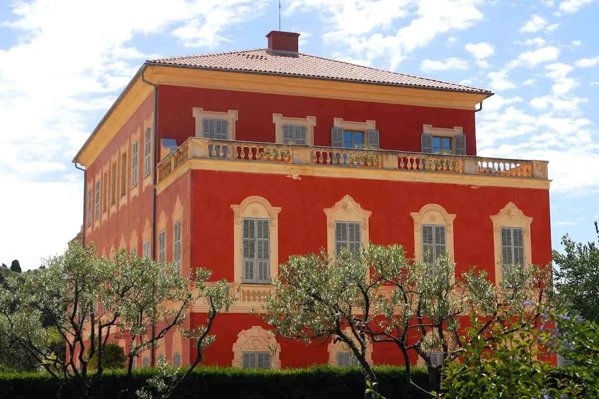 Musée Matisse à Nice Cimiez - Villa génoise du XVIIe siècle abritant la collection d'œuvres d'Henri Matisse