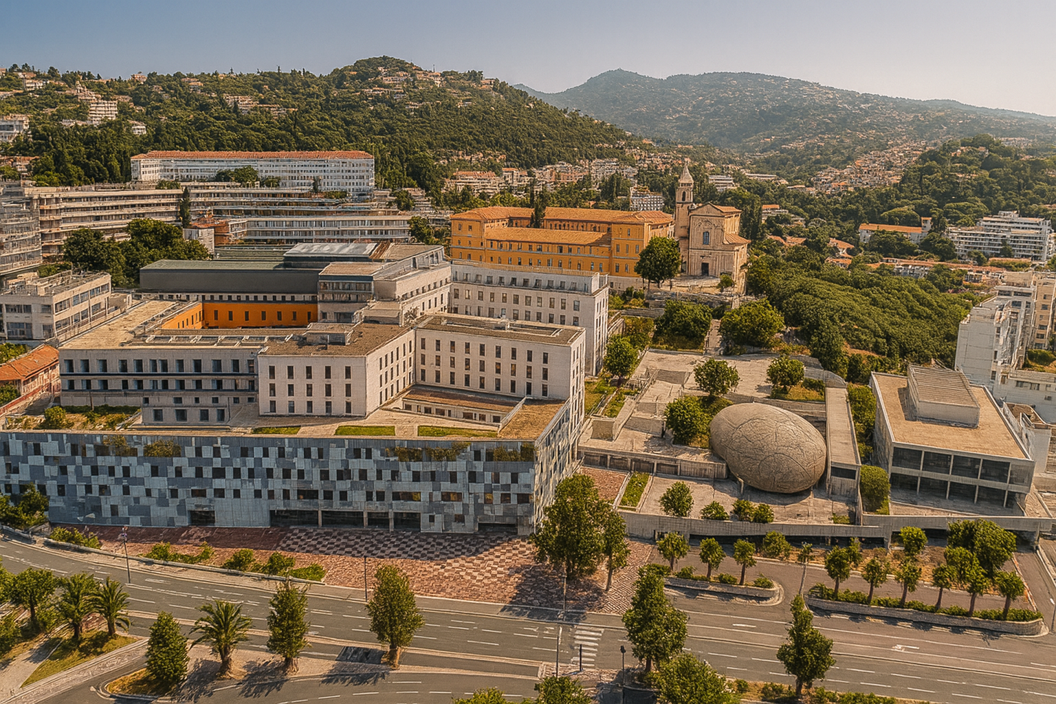 Quartier Pasteur Nice - Pôle hospitalier et médical en développement 2025